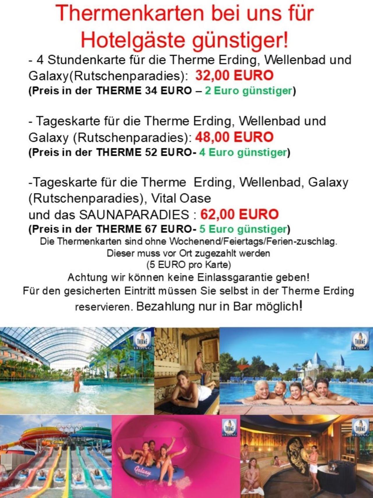 Familienhotel Nahe Der Therme Έρντινγκ Εξωτερικό φωτογραφία